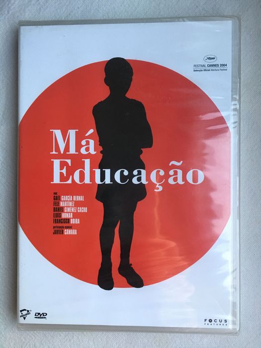 2 DVD Má Educação 2008  e Negros Hábitos  Pedro Almodóvar