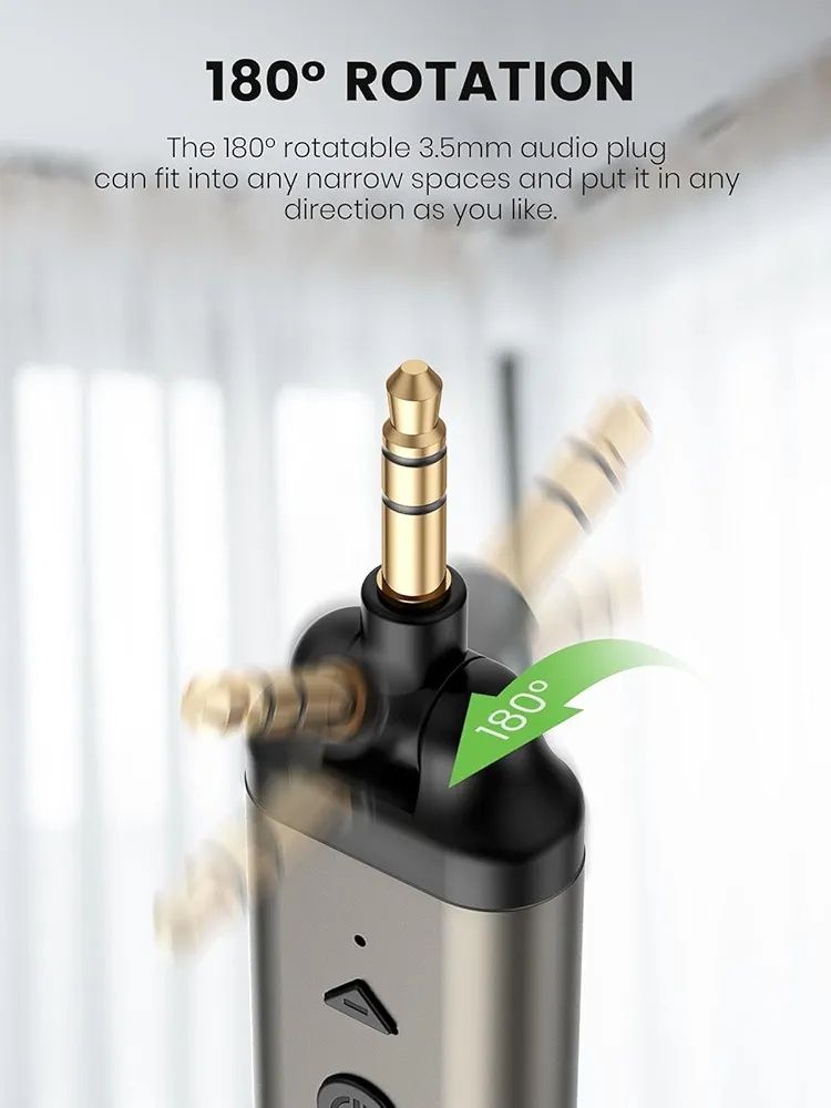 Adapter Bluetooth Aux Air88 do samochodu, odbiornik Bluetooth Aux 5.3