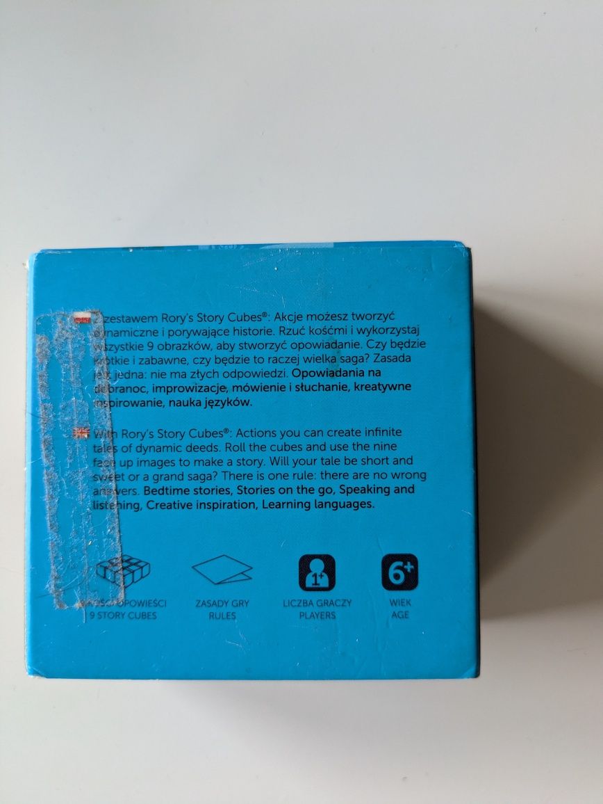 Gra story Cubes. Actions.
