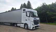 Actros lowdek 2015 ZESTAW