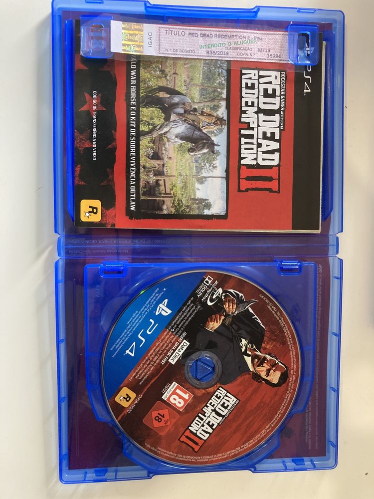 Jogos Ps4- Red Dead Redemption II