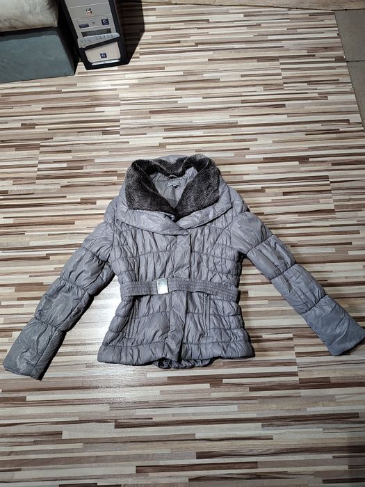 Szara kurtka pikowana