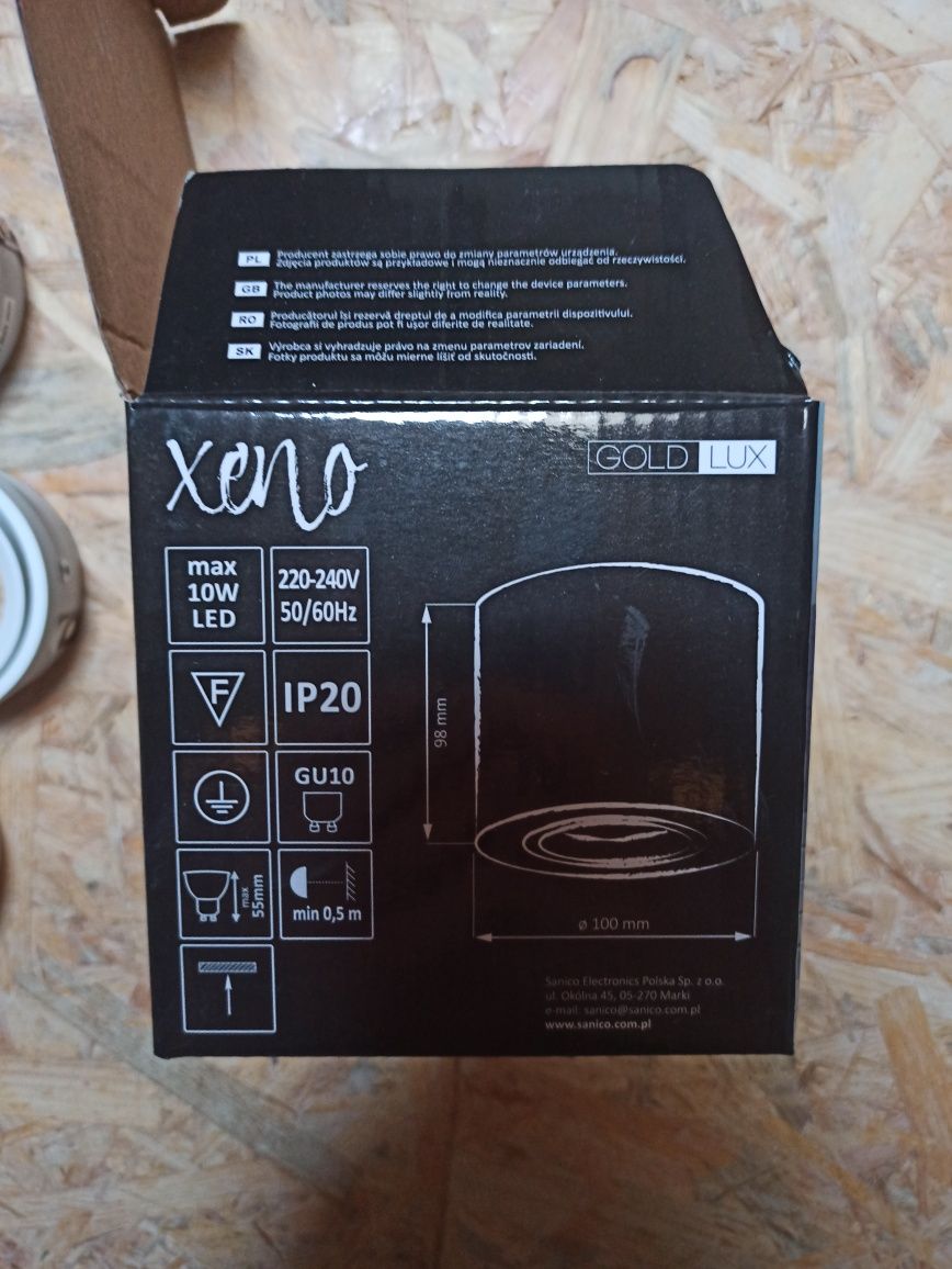 Goldlux Xeno białe wkładki
