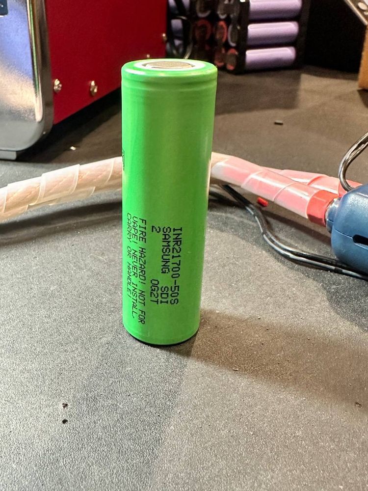 Samsung 50S INR 21700 25A (45А) SDI Li-ion 5000 mAh