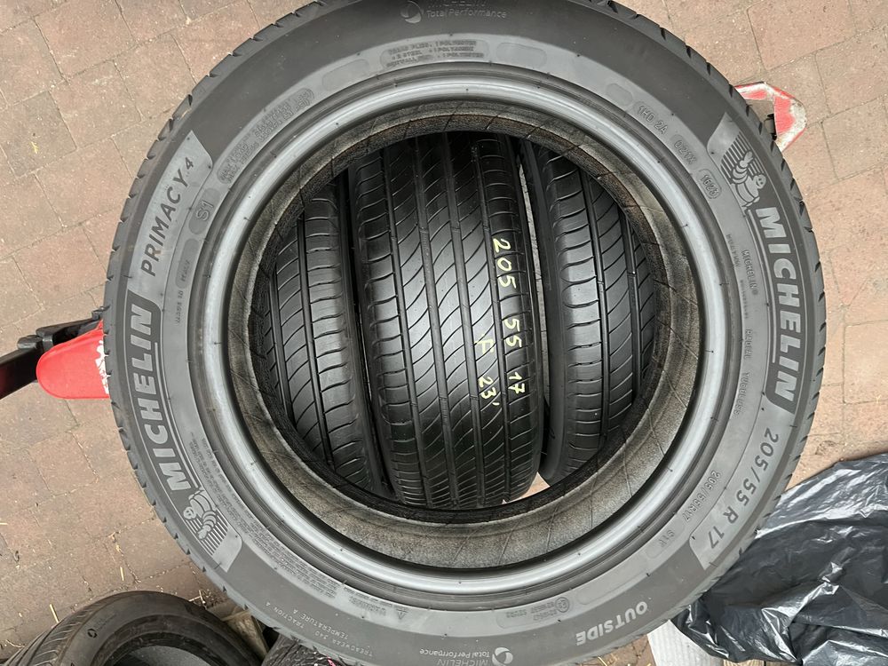 4x205/55/17 Michelin Primacy 4 DEMO 2023 rok