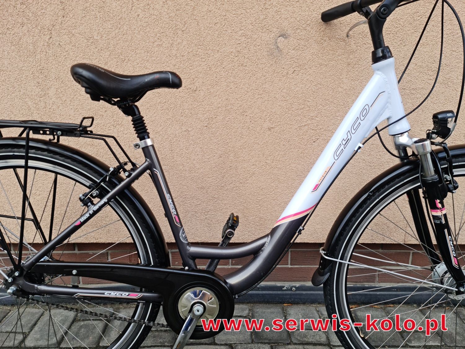 Rower damski damka CYCO koła 28 SHIMANO NEXUS okazja aluminium rabat