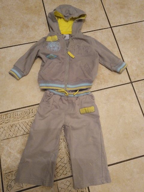 Dresy Coccodrillo szare r. 80