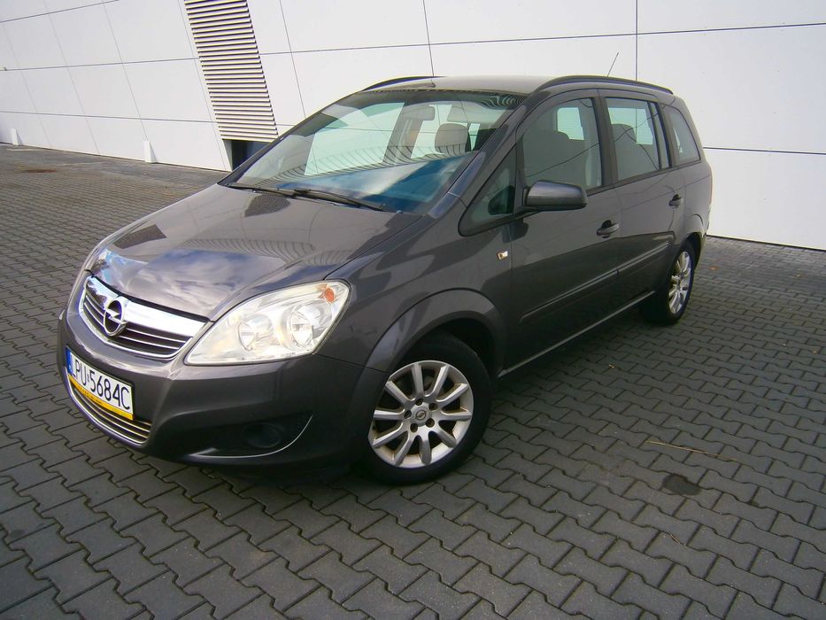 Opel Zafira 1.6 B 7-osobowy po pełnej obsłudze
