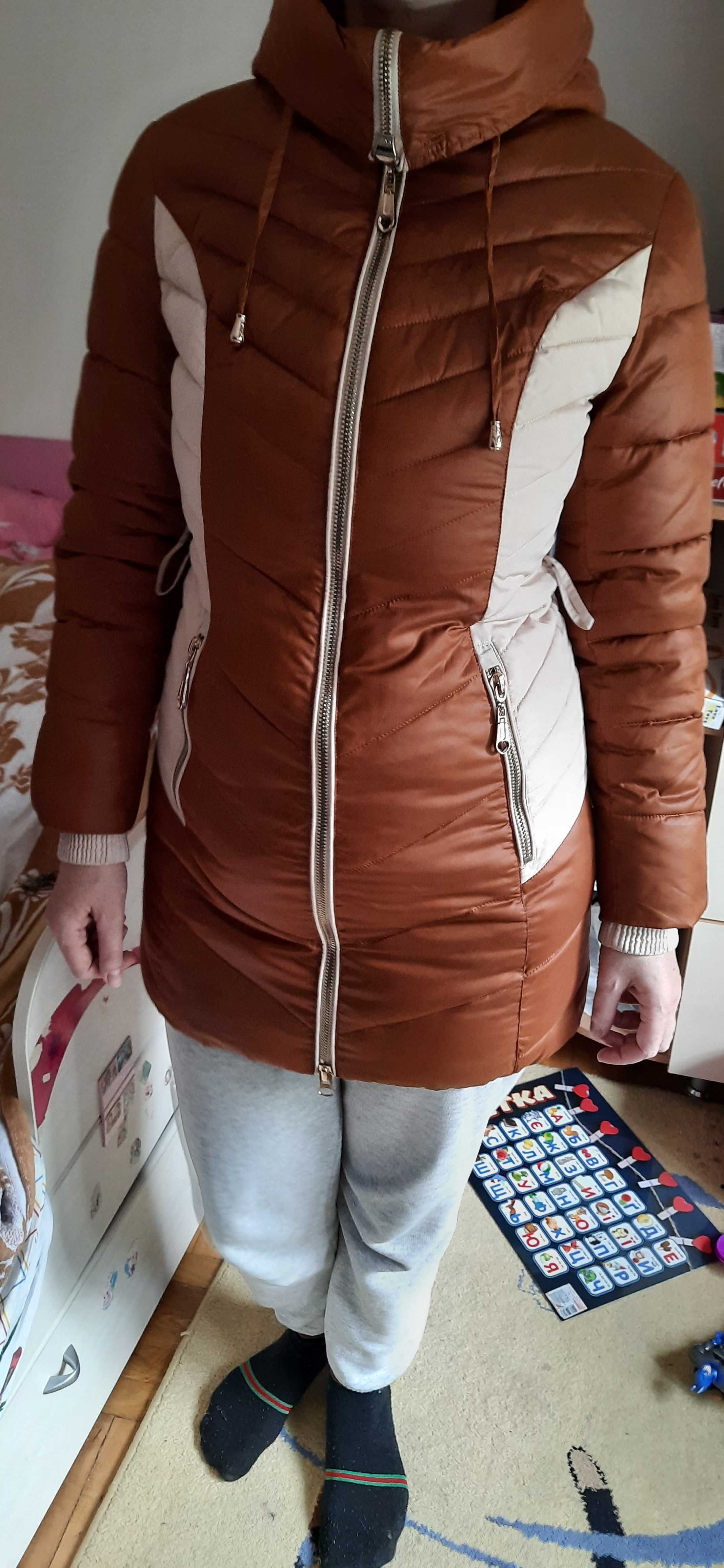 Женская зимняя куртка 46р