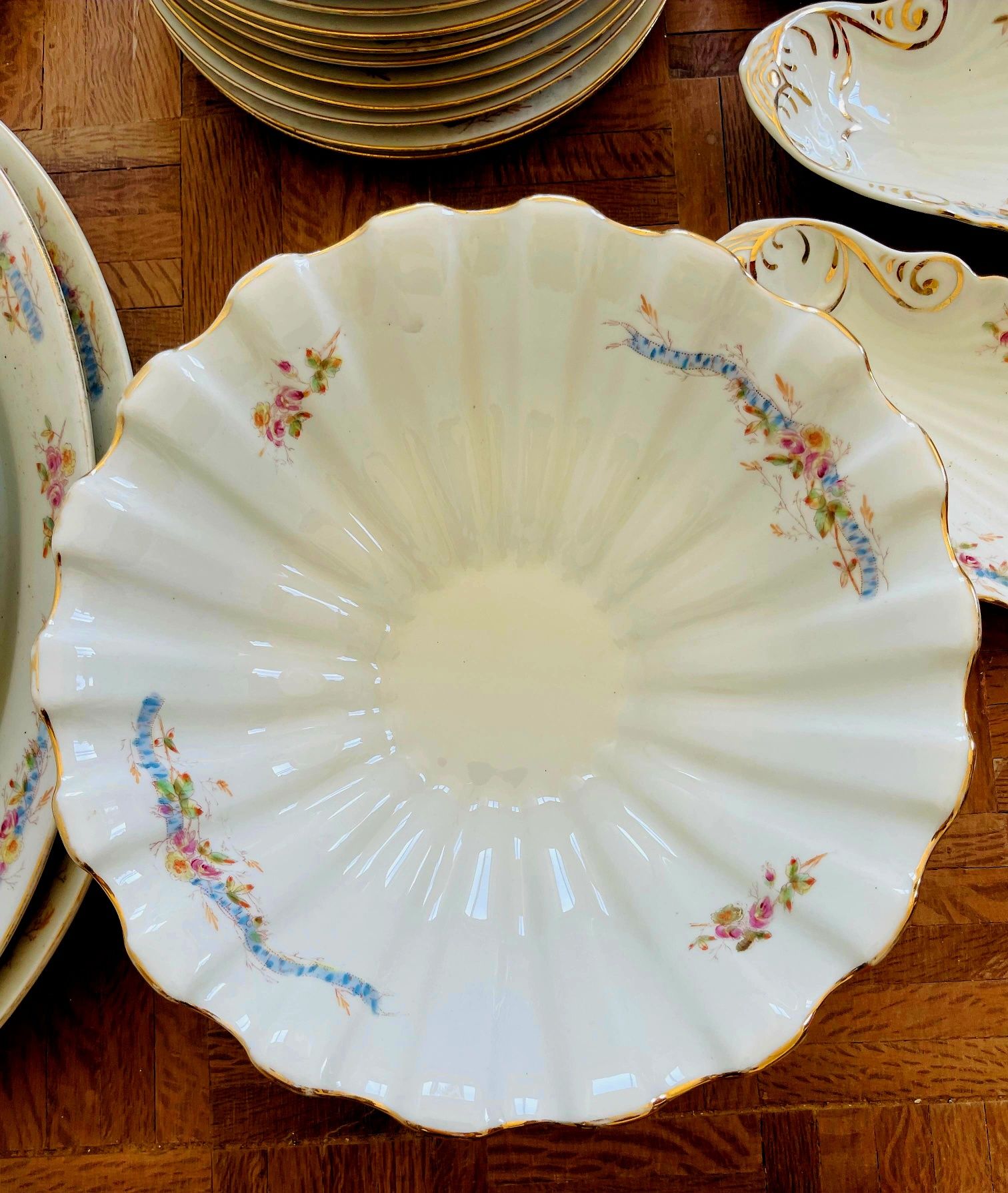 Serviço de jantar, completo, porcelana