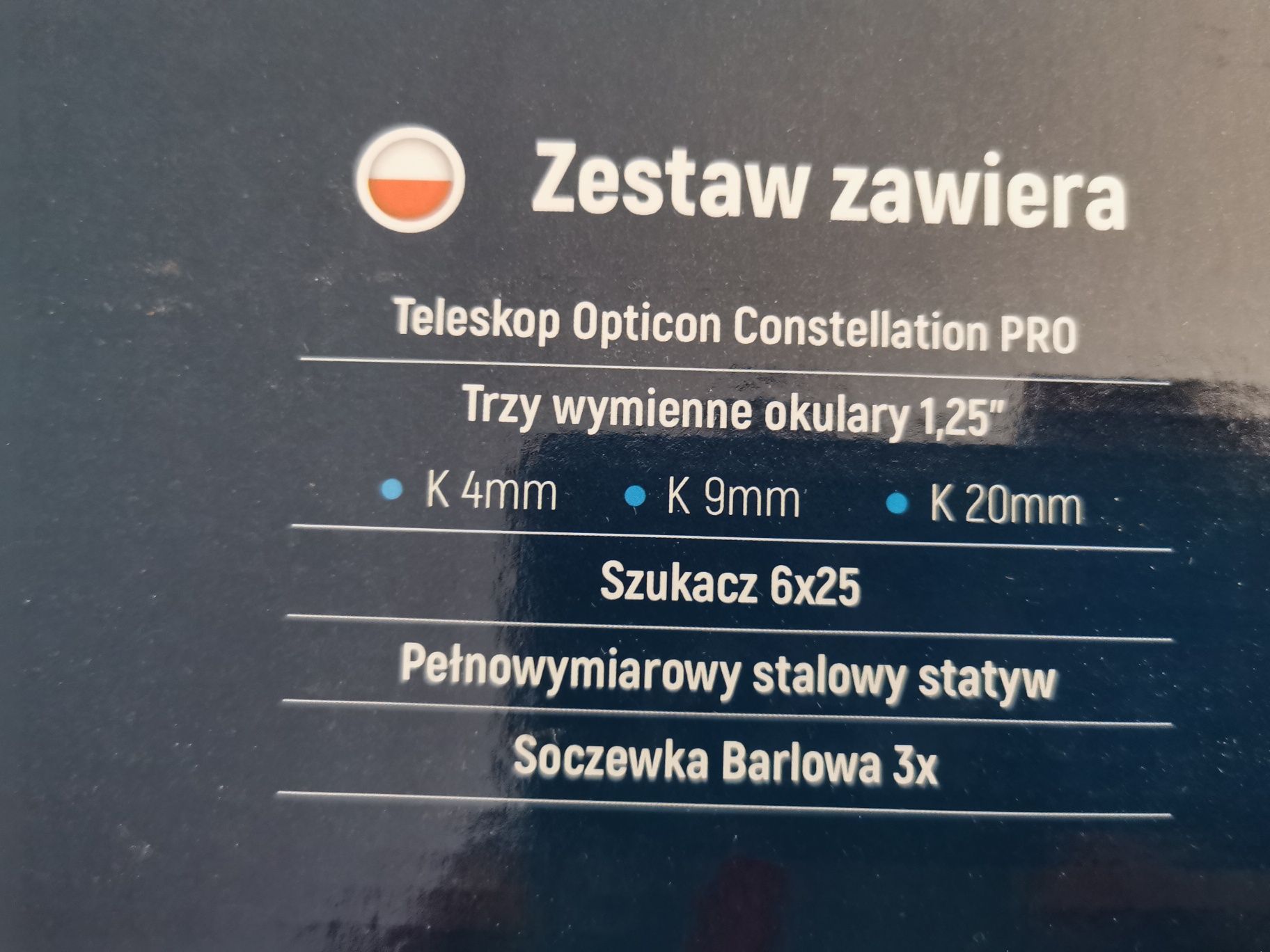 Teleskop Opticon Constellation pro_750 zoom