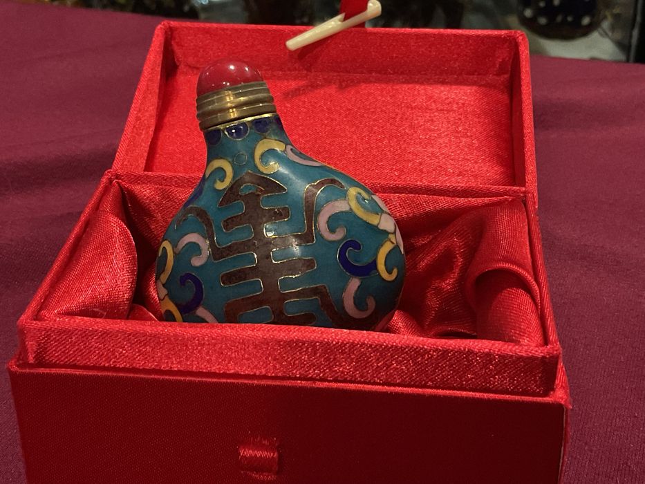 Frasco rape Snuff bottle 6,5 cm. Sem caixa