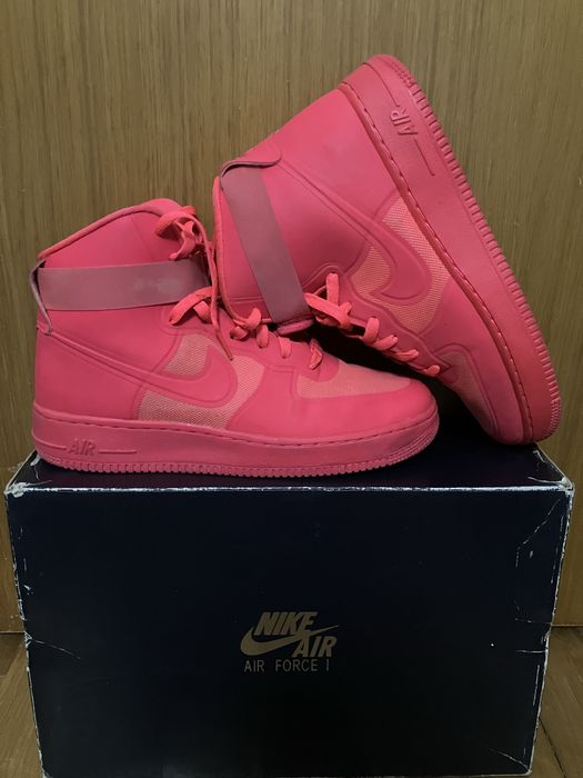 Nike Air Force I HI HYP PRM Solar Red