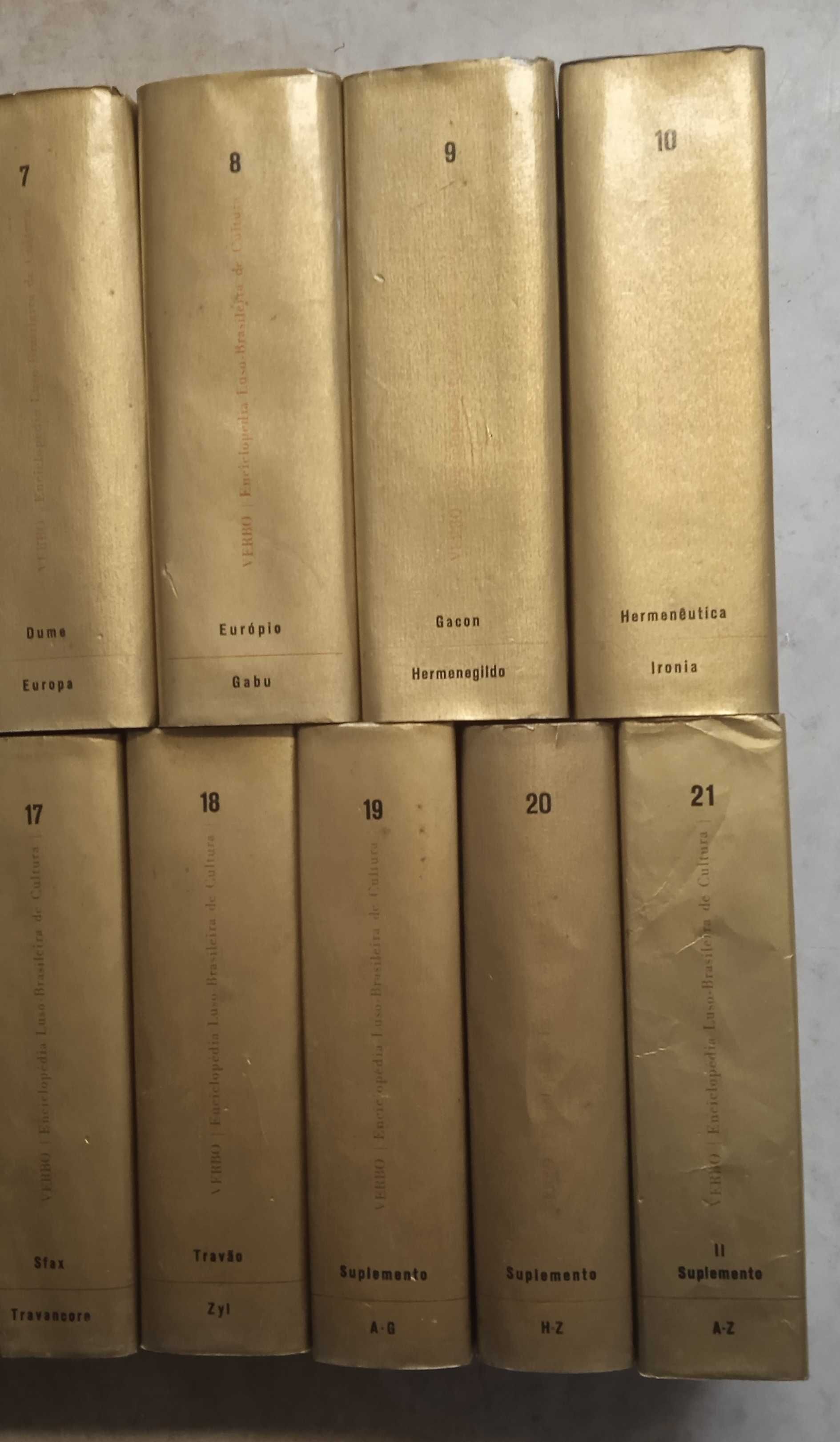 Colecção completa da Enciclopédia Luso-Brasileira da Verbo editora