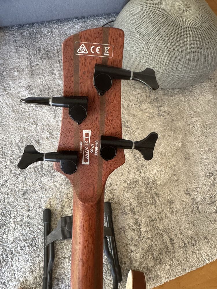 Baixo Fretless Ibanez SRH500F - Como Novo