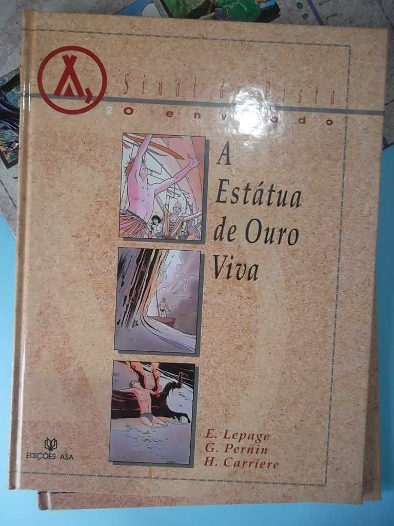 SINAL DE PISTA - 4 volumes (completa) - Edições Asa.