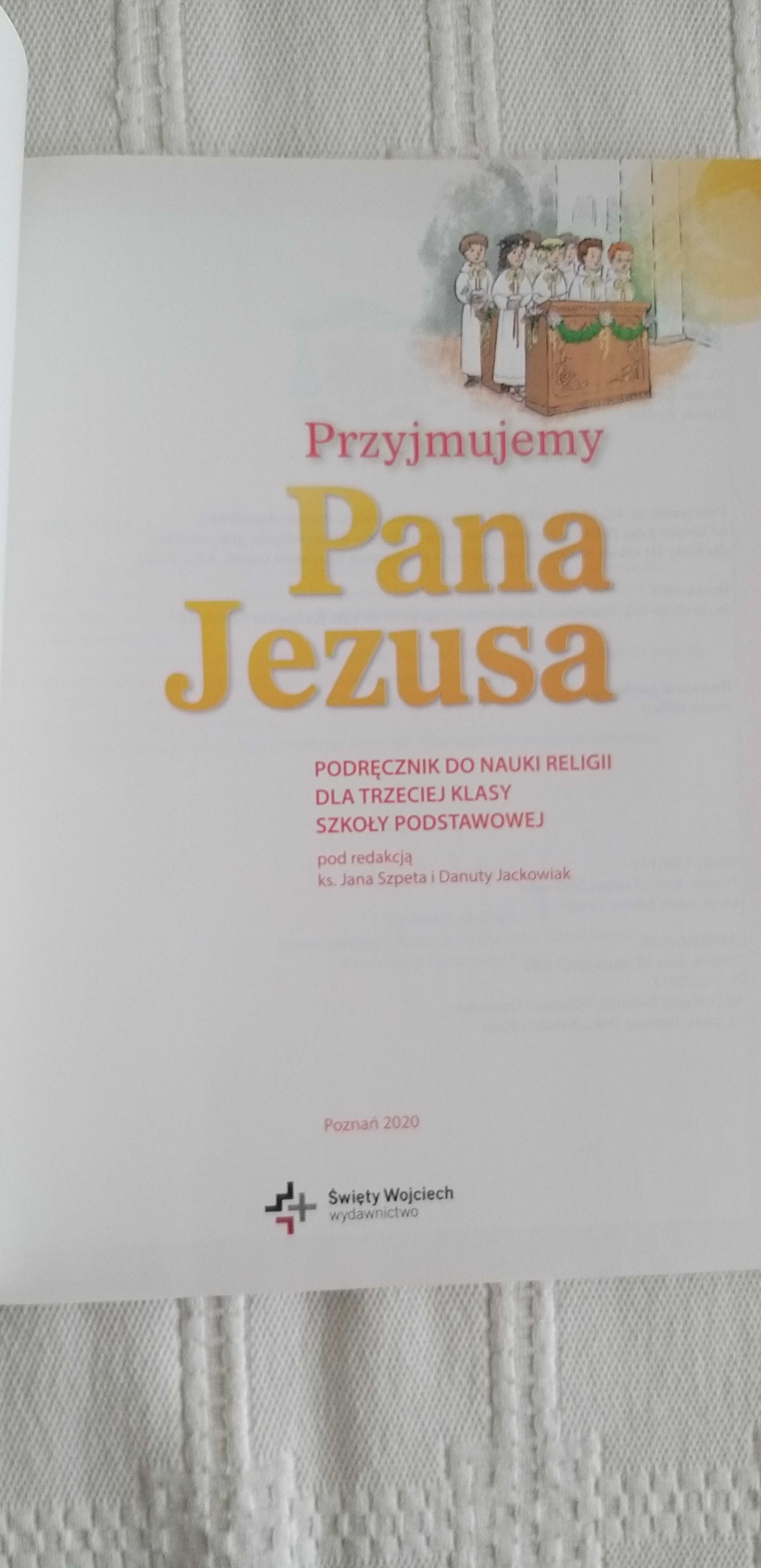 Religia podręcznik kl. 3 Przyjmujemy Pana Jezusa wyd. Św. Wojciech