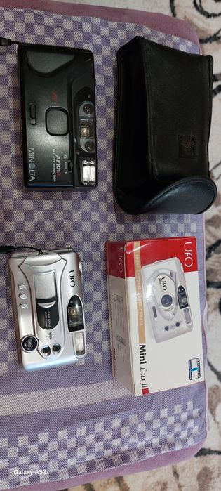 Фотоаппарат плёночный Minolta AF101R и UFO