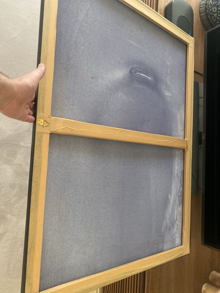 Tela original pintada com tintas acrilicas
