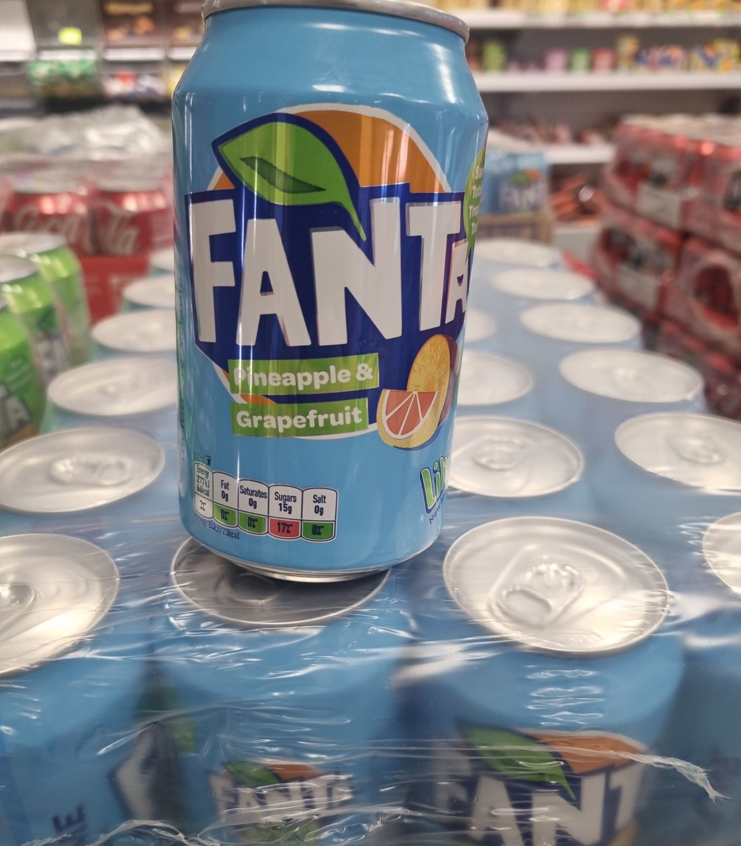 Fanta Pineapple Grapefruit 330ml  - 1 sztuka tylko 3,20zł