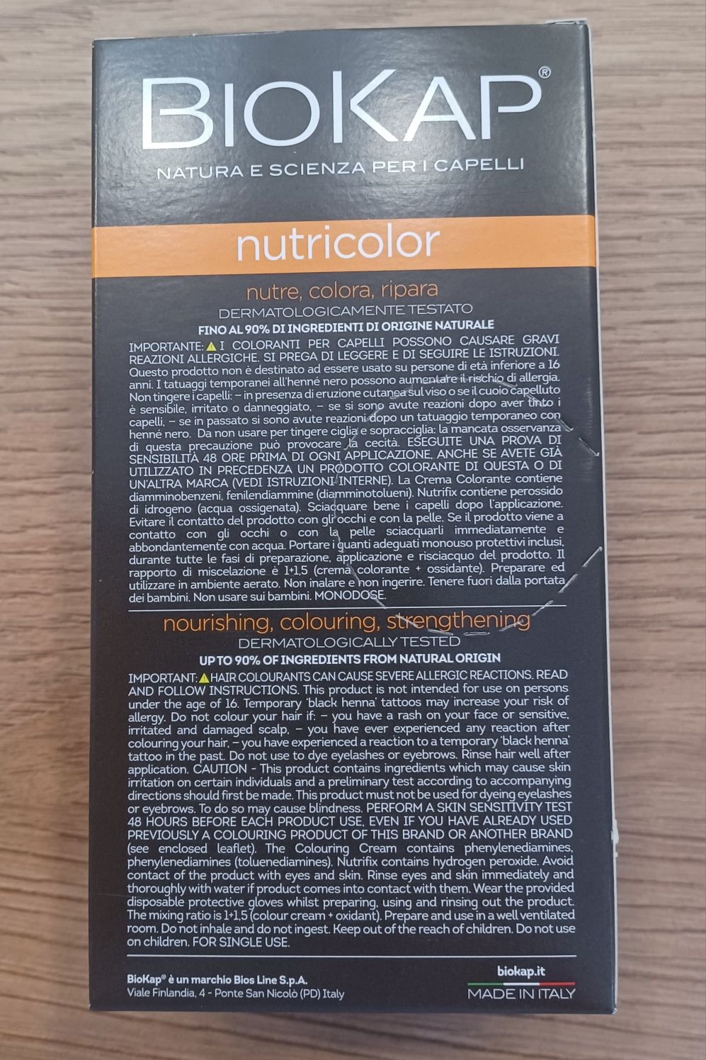 Biokap 10.0 nutricolor farba NOWA