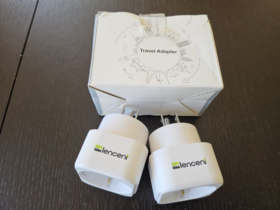 2 adaptadores de tomada tipo B