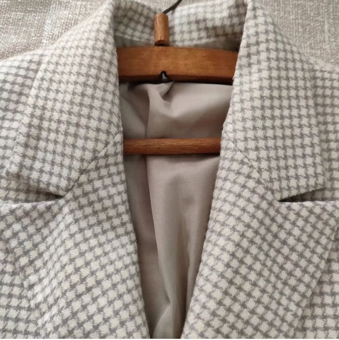 Розкішний вовняний жакет піджак