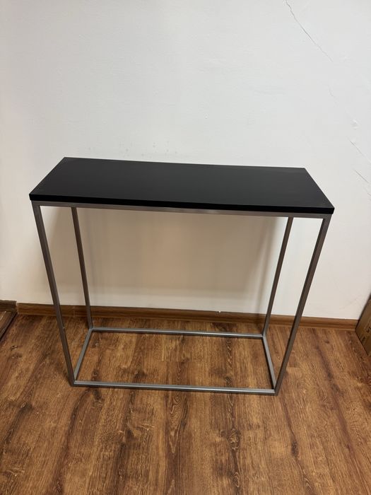 Konsolka czarna ze srebrem ochota Warszawa