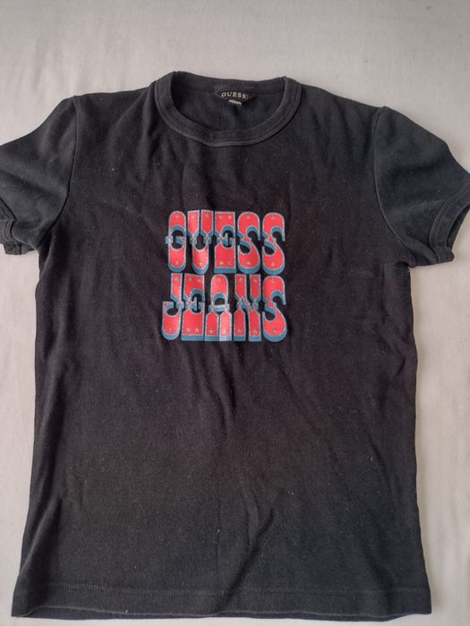 Bluzka czarna Guess