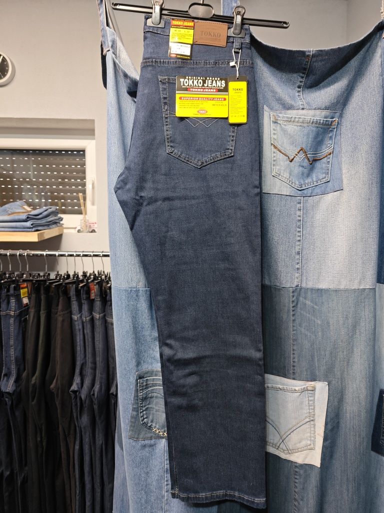 Spodnie męskie jeansy nowe duże