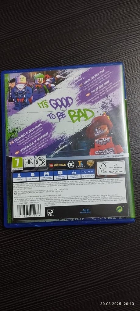 LEGO DC villains ps4