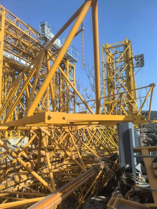 Башенный кран 10т, свободностоящий  б/у  Potain MC 200