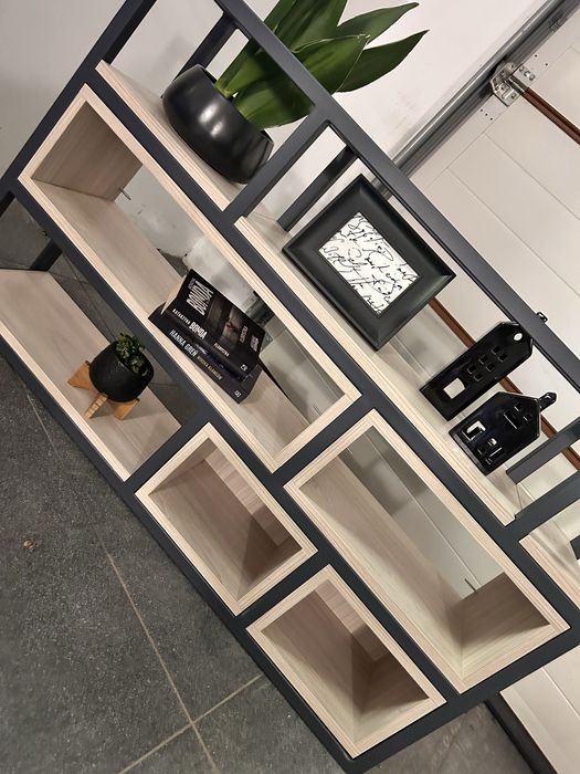 Półka regał wiszący szafka  loft