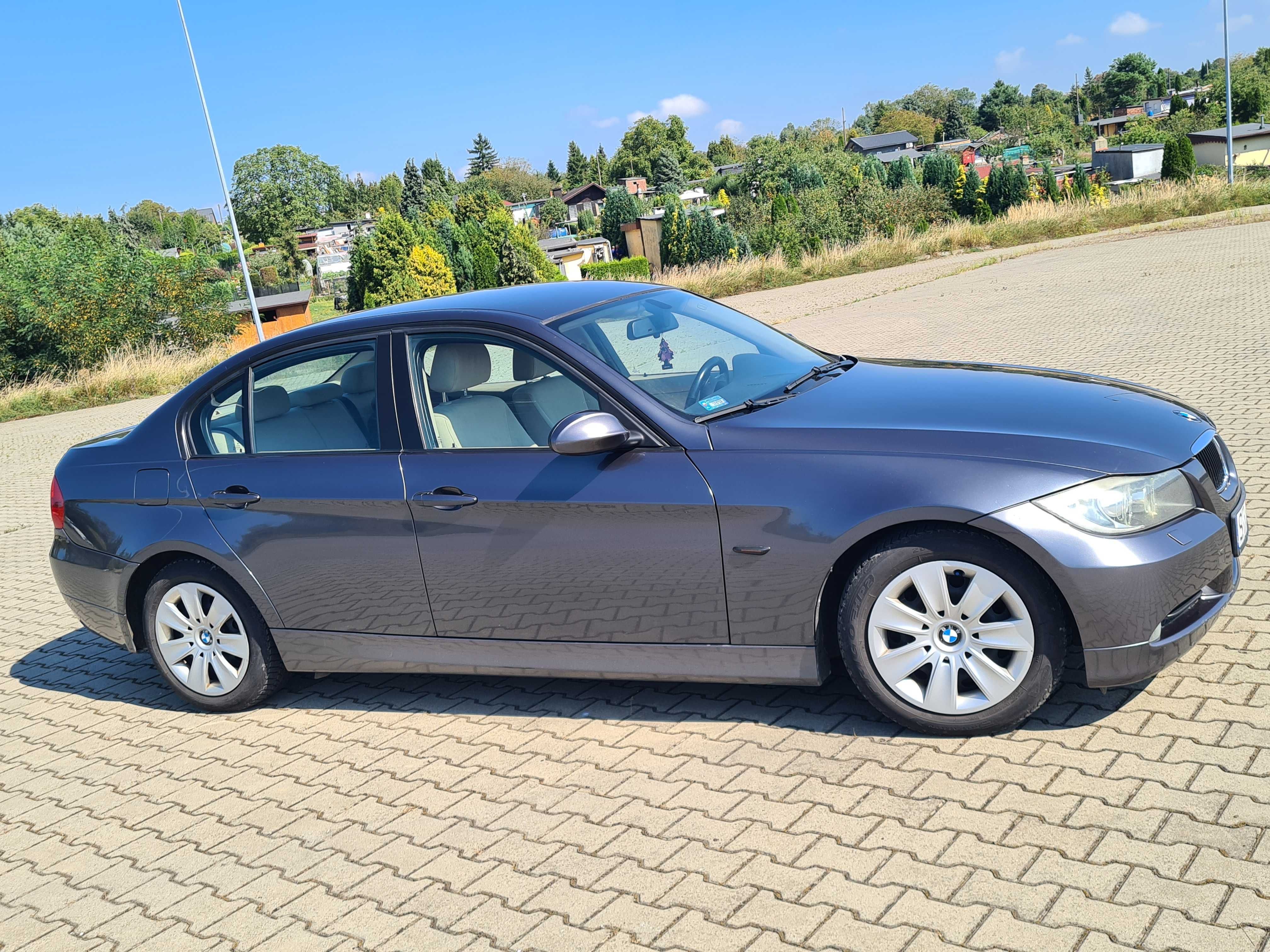 BMW 3 E90 320d 177-KM 2007r, 1-rej 2008! Xenon Climatronic AUTOMAT!