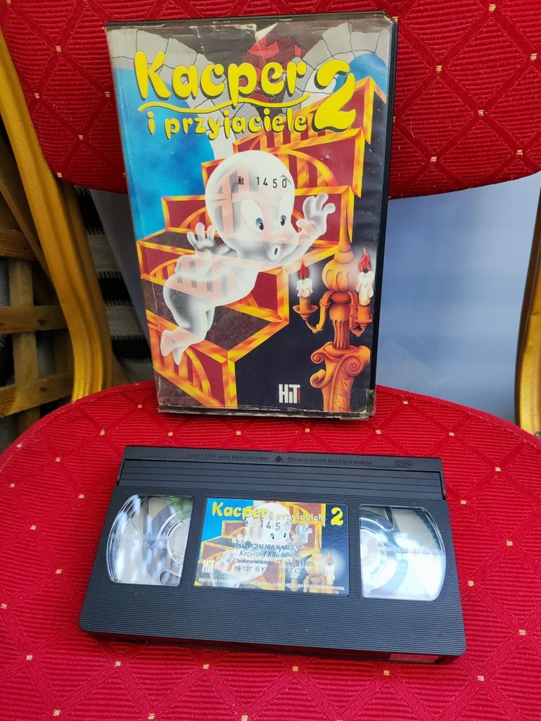 3. Kacper i Przyjaciele 2 kaseta VHS video Casper