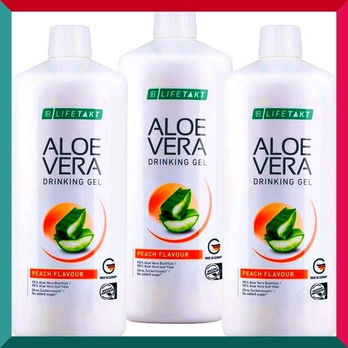 Aloe Vera Drinking Gel Peach