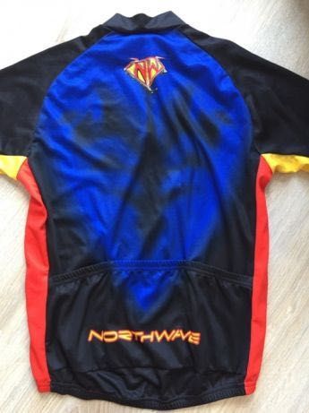 Koszulka sportowa rowerowa na rower Northwave S dziecięca