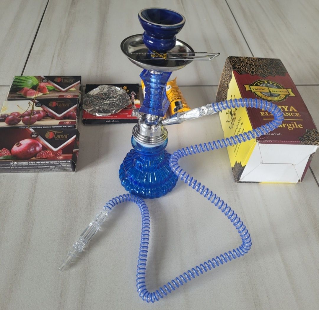 Zestaw Shisha Szisza Nargile fajka wodna dodatki Nowa!!!