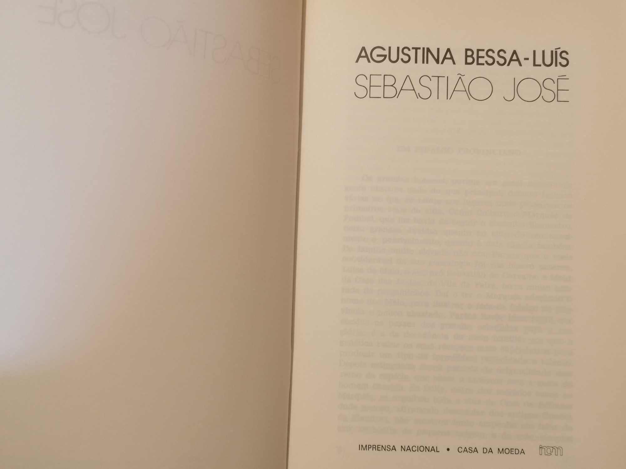Agustina Bessa Luís // Sebastião José (1. edi.)