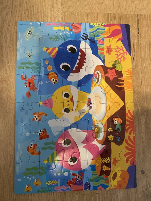 Puzzle baby shark, 30 elementow