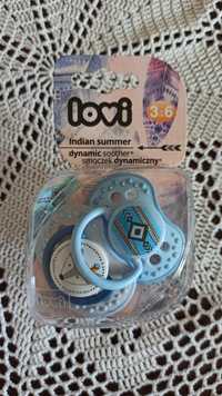 Smoczki smoczek Lovi 3-6 miesięcy dynamiczny dla chłopca Indian Summer