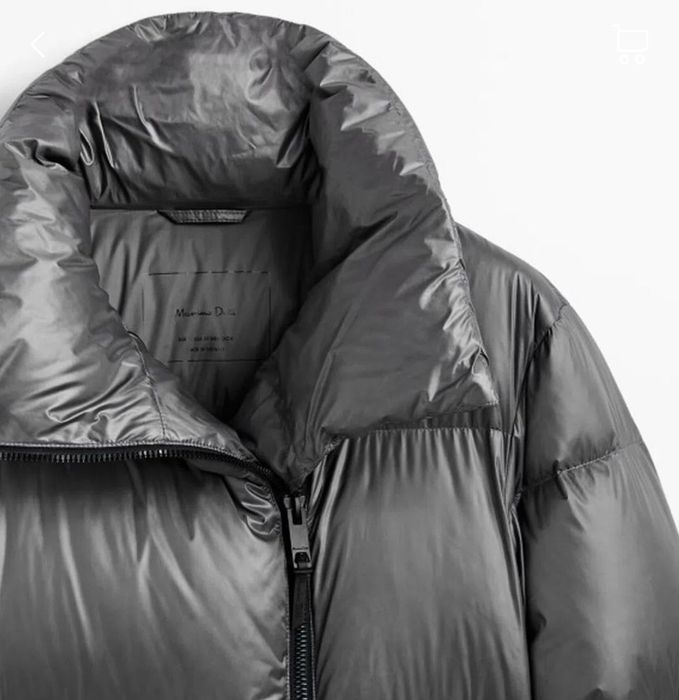 Курточка пухова Massimo Dutti, xs-с розмір