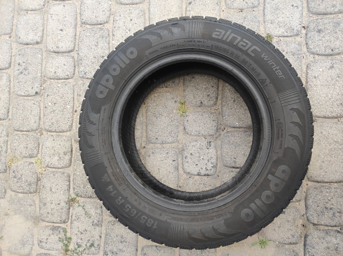 185.65.14 Dwie opony zimowe Apollo
