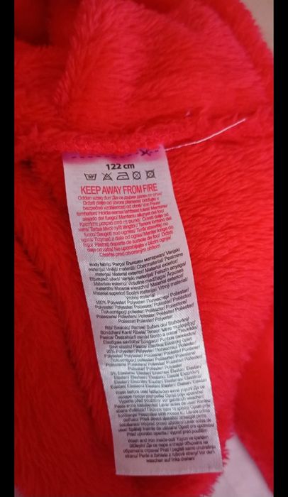 Piżama dziewczęca rozmiar 122