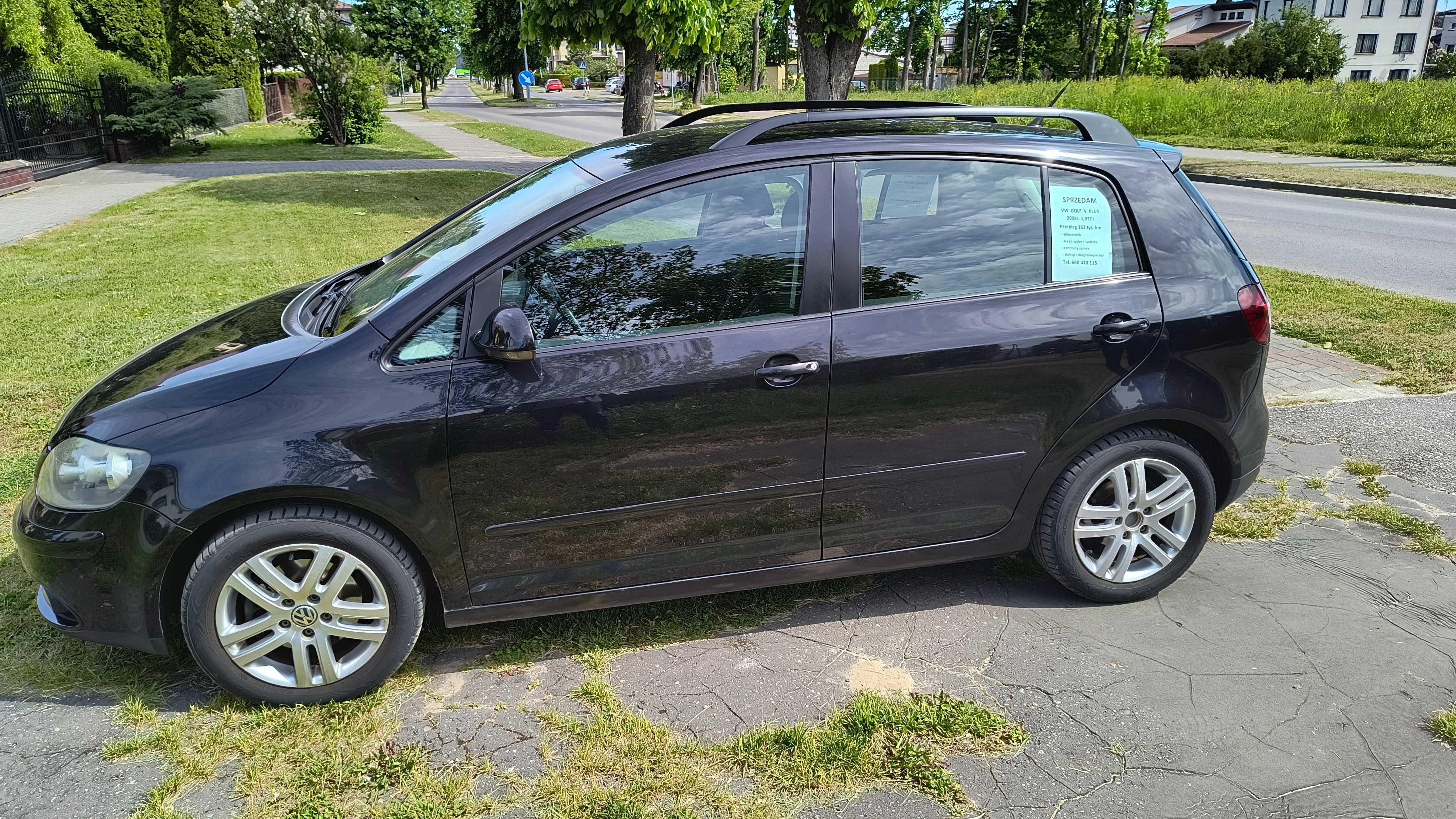 VW GOLF V PLUS 1,9TDI, 2008r. 105KM