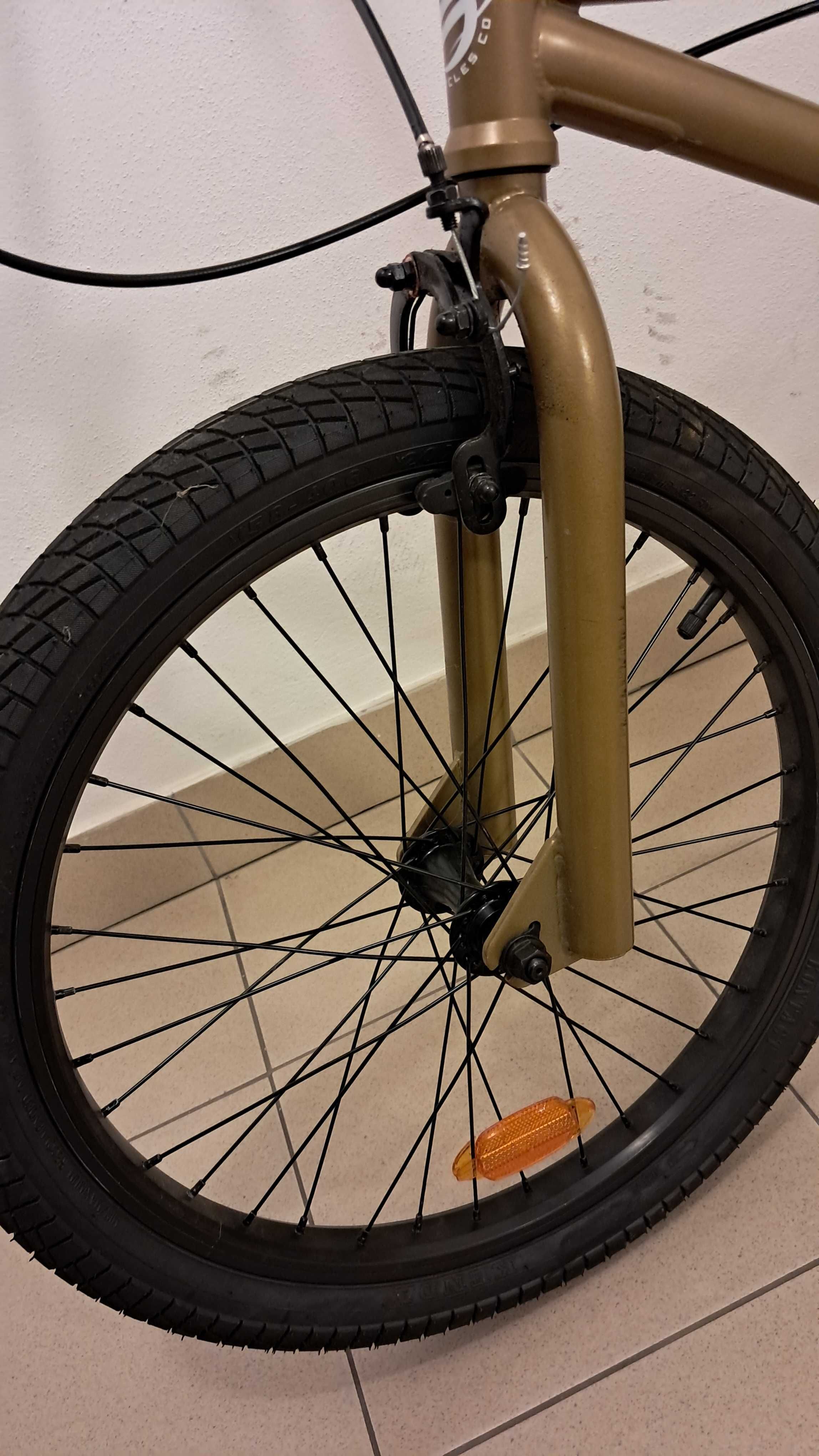 Rower BMX Superstar Mirror piaskowy / brązowy/złoty
