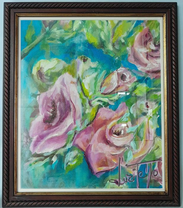 Pintura acrílica sobre tela original