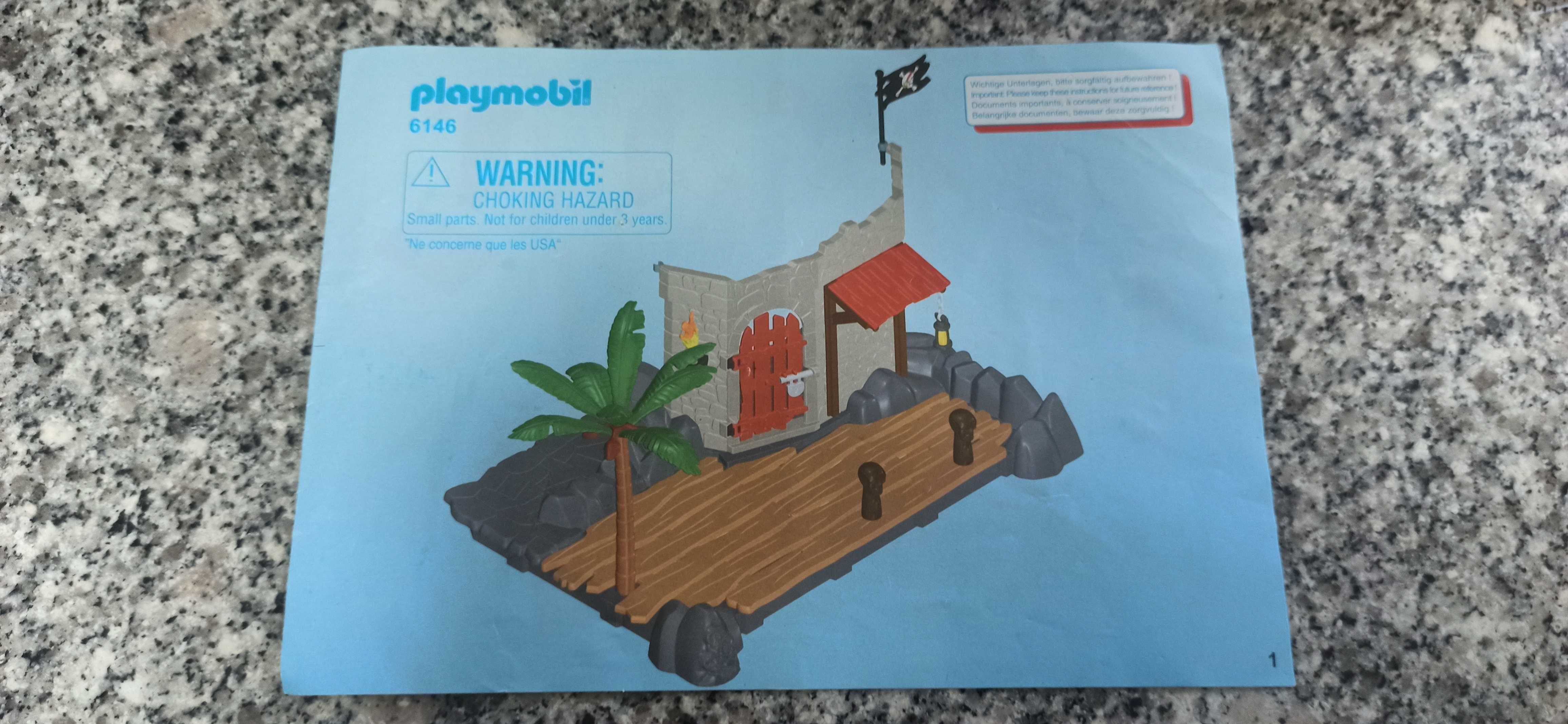 Ilha pirata Playmobil