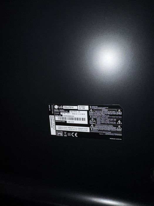 Telewizor 55" LG 55UJ701V 4K HDR