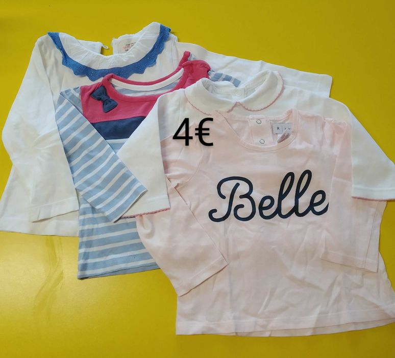 Roupa de bebé menina